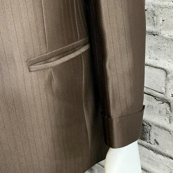 Vintage 70s Stan's of Las Vegas Union Made Chocolate Brown Blazer